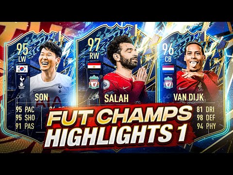 PREMIER LEAGUE TOTS FUT CHAMPS HIGHLIGHTS (17-3) - PART 1