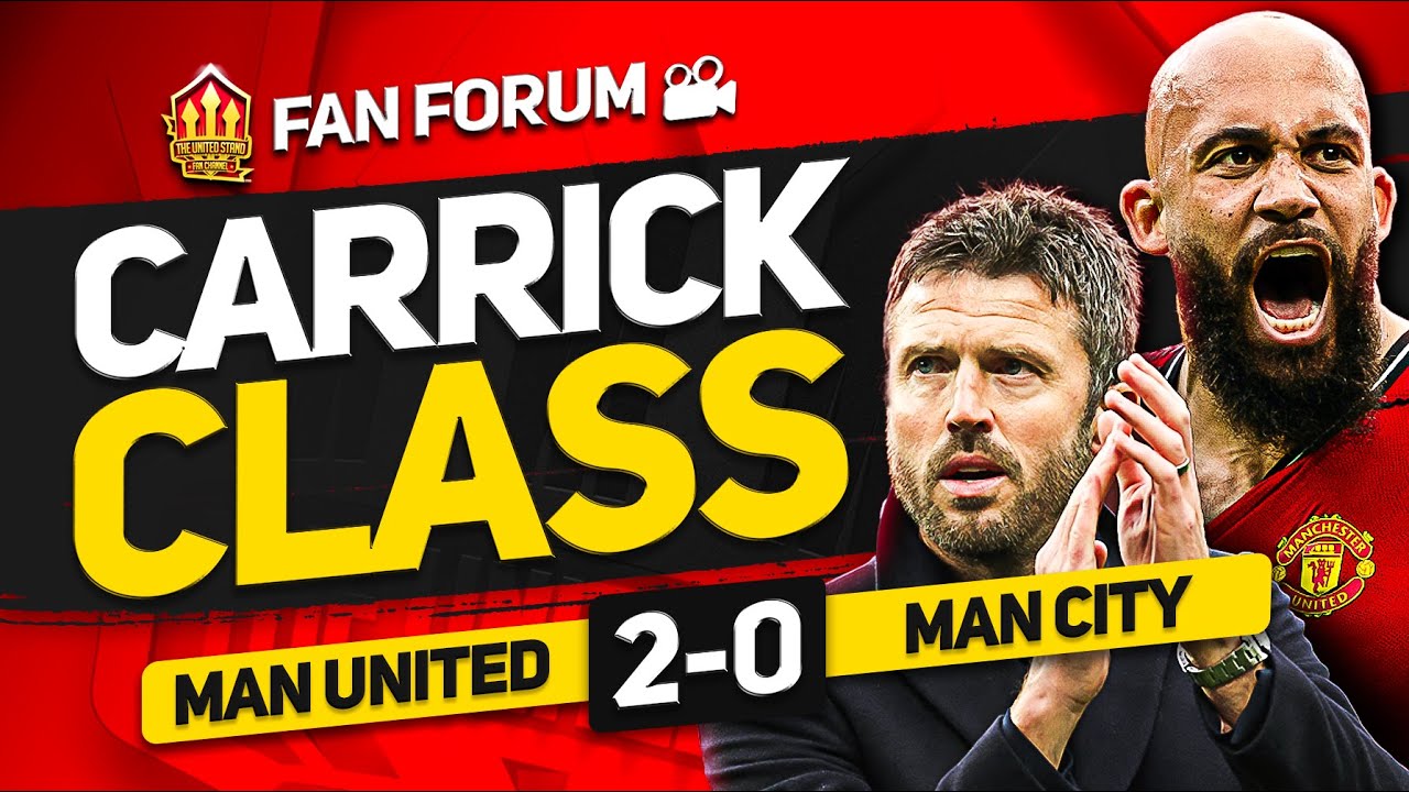 DERBY DAY DELIGHT! Man United 2-0 Man City | Fan Forum