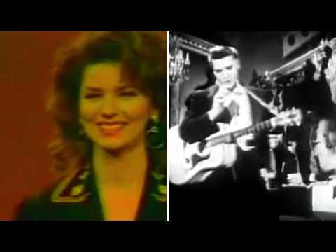 Shania Twain : 1993 Tributo : ( Elvis Presley ) Música - Want you I need you I love You. 🥰