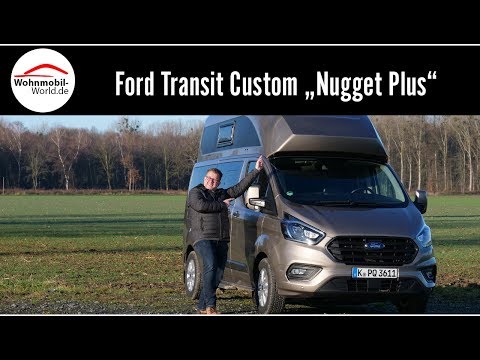 Ford Transit Custom Nugget Plus - FullReview-Roomtour-Test