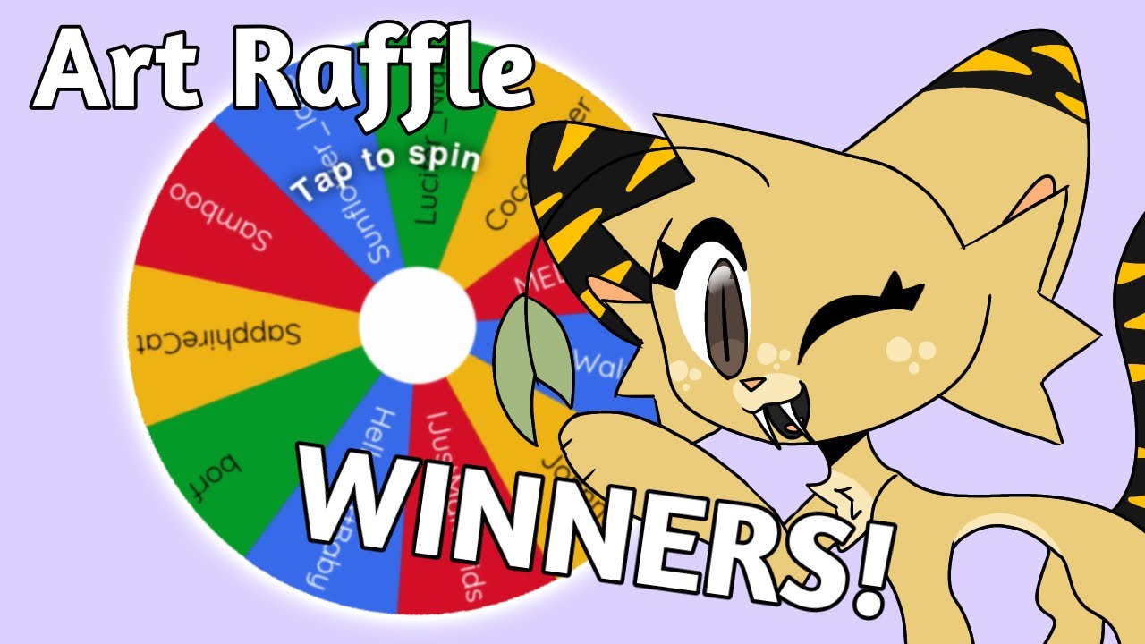 Art Raffle Winners!