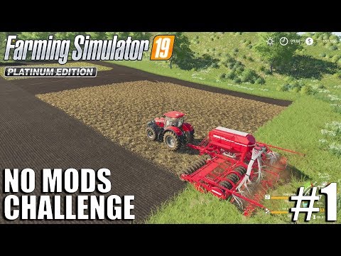 No Mods Challenge | #1 | Farming Simulator 19 | Timelapse