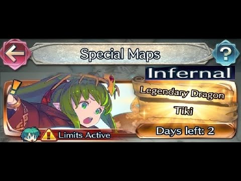 Another Limited battle : Vs. Legendary Tiki - Infernal (F2P units + SI and Seals No brave!)