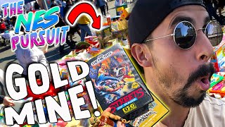 TheNesPursuit - PRAYED for A DAY LIKE THIS at THE SWAP MEET and GAME ROOM TOUR!