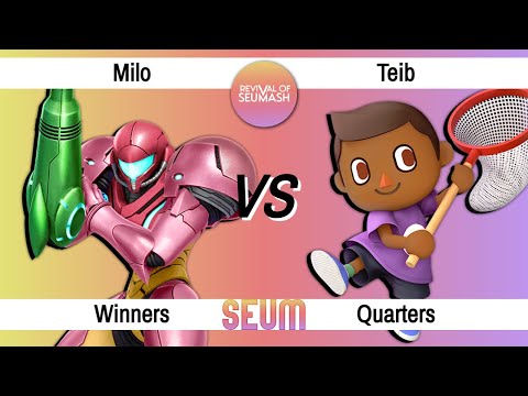 Revival of SEUMash #1 - Winners Quarters - Milo (Samus) Vs. Teib (Villager)