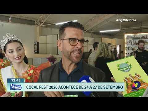 Cocal do Sul se prepara para a CocalFest 2026 de 24 a 27 de setembro