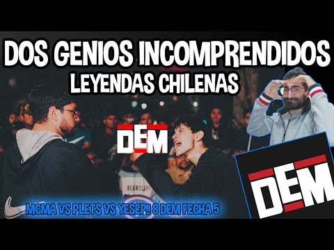 "PLETS vs. MCMADETUHERMANA vs. YESEP" Octavos - fecha 5: DEM Individual 2023 (REACCIÓN)