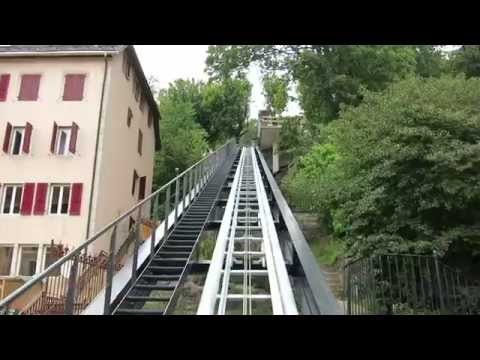 Standseilbahn 2400.01 Le Locle Stadt - Bahnhof Bergfahrt - Funiculaire