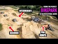 RIDING THE PERFECT BIKE PARK TO MASTER HITTING JUMPS!!