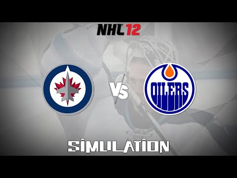 NHL 12 (2011) - Winnipeg Jets vs Edmonton Oilers [Gameplay Simulation]