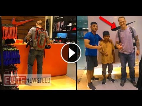 This Stranger Buys New Shoes Worth P6,000 For a Boy Who Was Selling Sampaguita In The Street