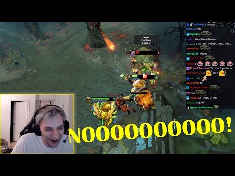 "NOOOOOOO! TOO MUCH YOUTUBE" -Arteezy failed attempt to outplay Timber with branch