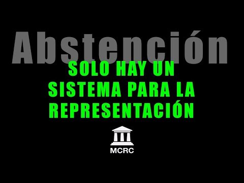 Solo hay un sistema para la representación