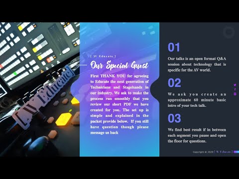 AV TECH TALKS: 19 - JOIN THE CONVERSATION IN OUR OPEN FORUM DISCUSSION!