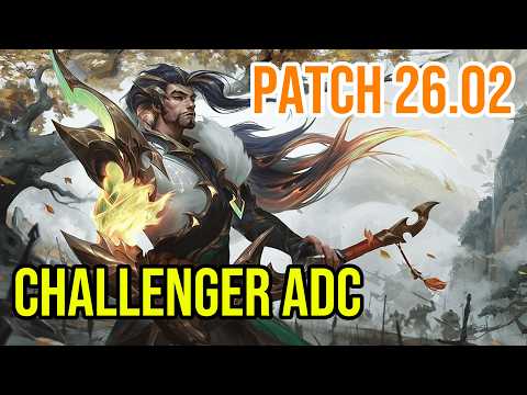 1,439 LP Yasuo ADC Full Gameplay | Challenger | Patch 26.02