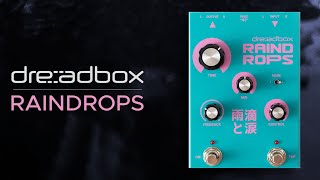 Video thumbnail for dreadbox Raindrops Delay Sound Demo (no talking) with Synths: SH-01a and MEGAfm by Limbic Bits