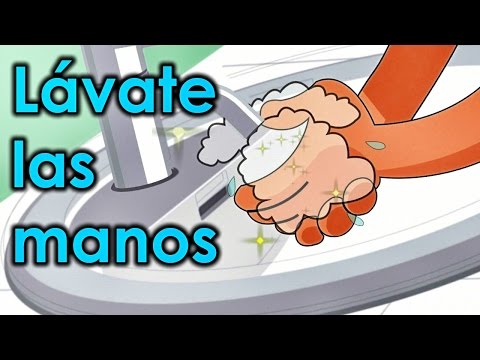 Canciones divertidas para niños, "Lávate las manos" - Videos infantiles educativos