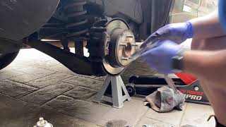 HOW TO Replace rear brakes on a JEEP COMPASS