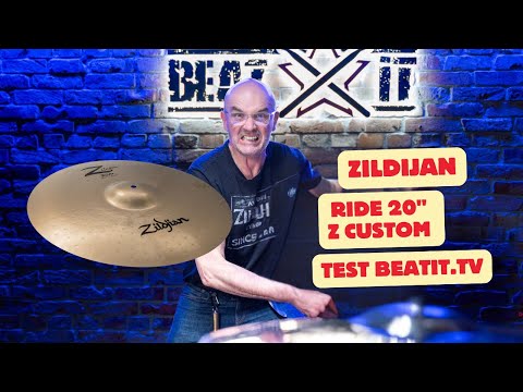 20" Zildjian Z Custom Ride I Legendary cymbals revived I A test by BeatIt TV