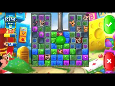 Pet Rescue Saga Level 4107 - NO BOOSTERS | SKILLGAMING ✔️