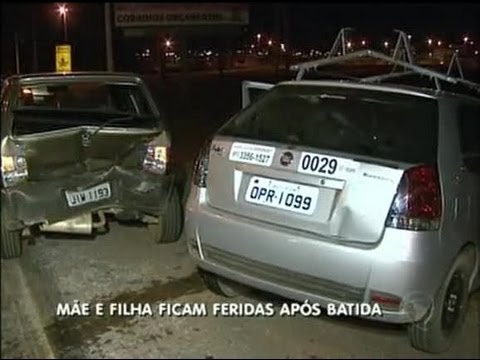 Domingo é marcado por acidentes de trânsito