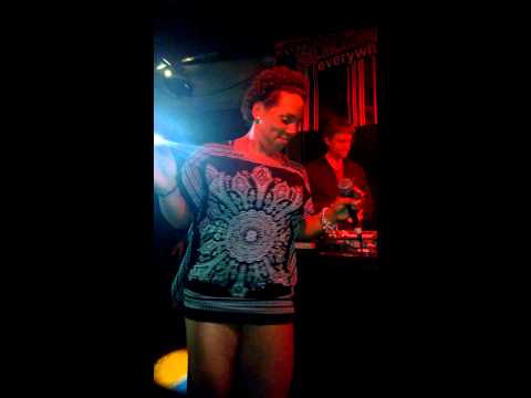 Natasha Watts Performs at the Mi-Soul Party