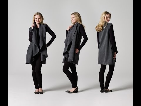 Bagaimana Cara Menjahit Mantel Tanpa Lengan yang Berlipat: Pola Jahit Mudah & Tutorial | TMF