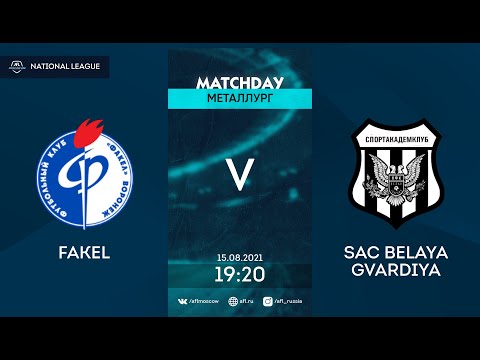 AFL21. Russia. National League. Day 8. Fakel - SAC Belaya Gvardiya