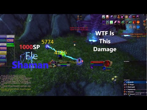 Fully Buffed Ele Shaman BGs (1000sp)⚡WoW Classic