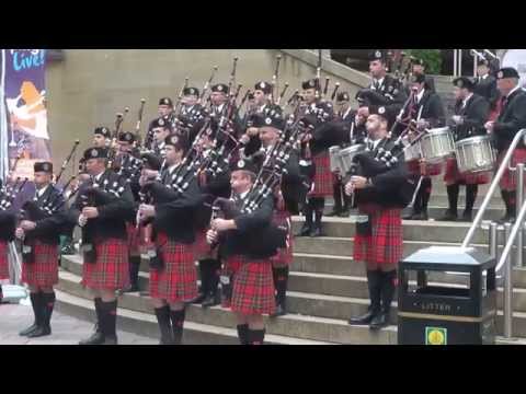 Piping Live 2014 - The Stuart Highlanders