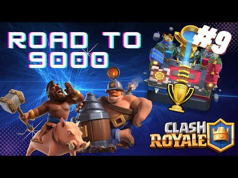 Mid Ladder Is Pain! | Road To 9000 Trophies #9 - Clash Royale