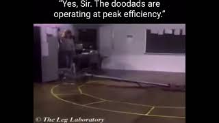 the doodads are operating at peak afficiency