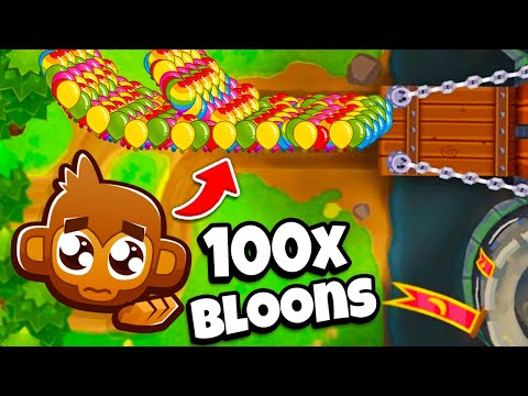 100x Bloons on Dark Castle (Help me)