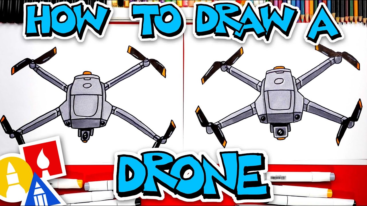 How To Draw A Drone