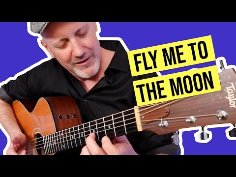 "Fly Me To The Moon" - Fingerstyle Guitar - Adam Rafferty