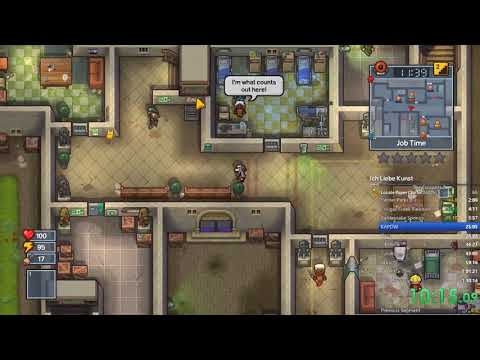 The Escapists 2 100% All Prisons Speedrun (Co-op) World Record: 1:01:39.76