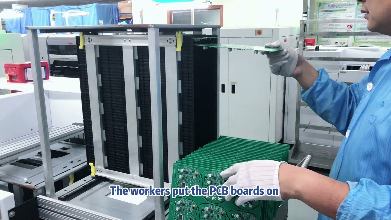 SMT PCB Assembly Process - PCB Manufacture and PCB Assembly inside PCB Factory