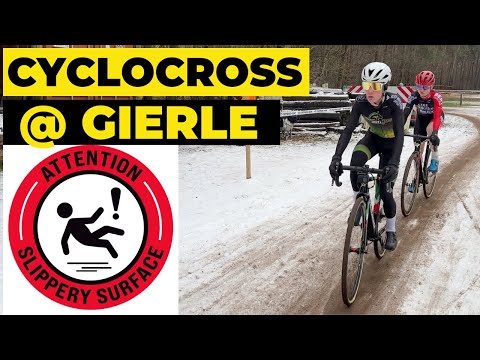 CYCLOCROSS RACE @ GIERLE - LILLE  (BELGIUM) - U17 - GoPro LAP - POV Cyclist on board BIKE