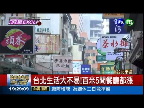 延吉街小吃瘋漲 豬排飯139元!