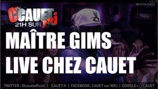 Maitre Gims feat DRY - One Shot - Live - C&#39;Cauet sur NRJ