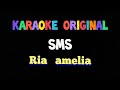 Karaoke sms ria amelia original dangdut lawas lirik video