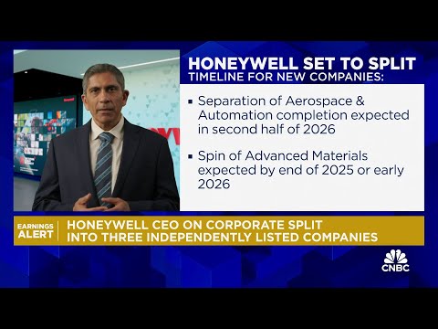 Honeywell CEO: Separation of Aerospace & Automation ...