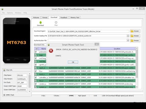 ERROR STATUS_SEC_AUTH_FILE_NEEDED (0xc0030012) Solution 2019
