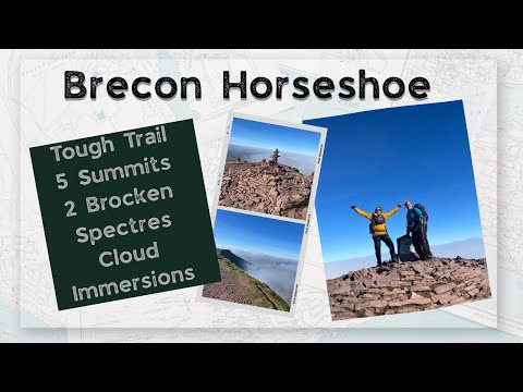Pen Y Fan Horseshoe Ridge Circular Walk | Brecon Beacons | Wales | Cloud Immersion | Brocken Spectre