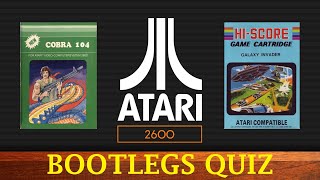 The Atari 2600 Bootleg Games Quiz!