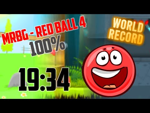 (FWR) [19:34] All Red Ball 4 Flash Volumes Speedrun - 100%