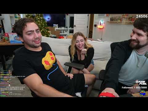 Destiny takes the lie detector test. Mizkif, Melina