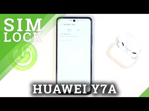 How to Remove SIM PIN in HUAWEI Y7A – Disable SIM Lock