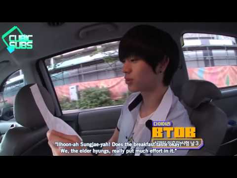 [CUBICSUBS] 120808 MTV Diary Ep. 23 - BTOB CUT