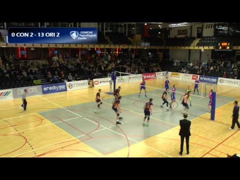 Livestream Coníche Topvolleybal Zwolle - Seesing Personeel Orion | 17-03-2018